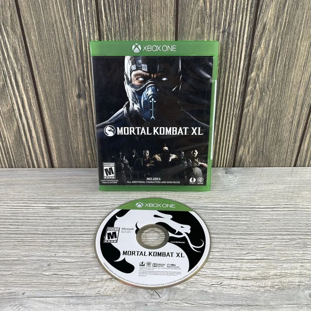 Mortal Kombat XL - Microsoft Xbox One Tested Working
